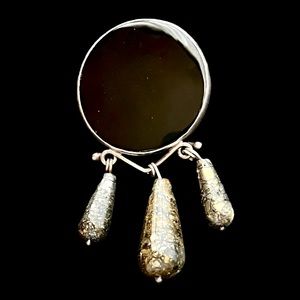 GFMW Vintage sterling silver brooch pin